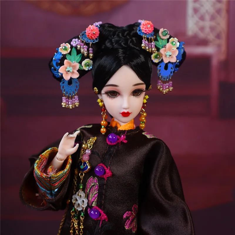 Кукла принцессы династии Цин в китайском стиле куклы ручной работы для коллекции