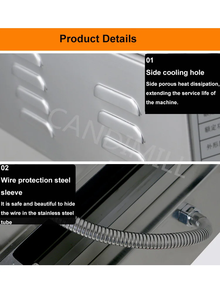 Коммерческая карманная машина для выпечки хлеба электрические кухонные приборы