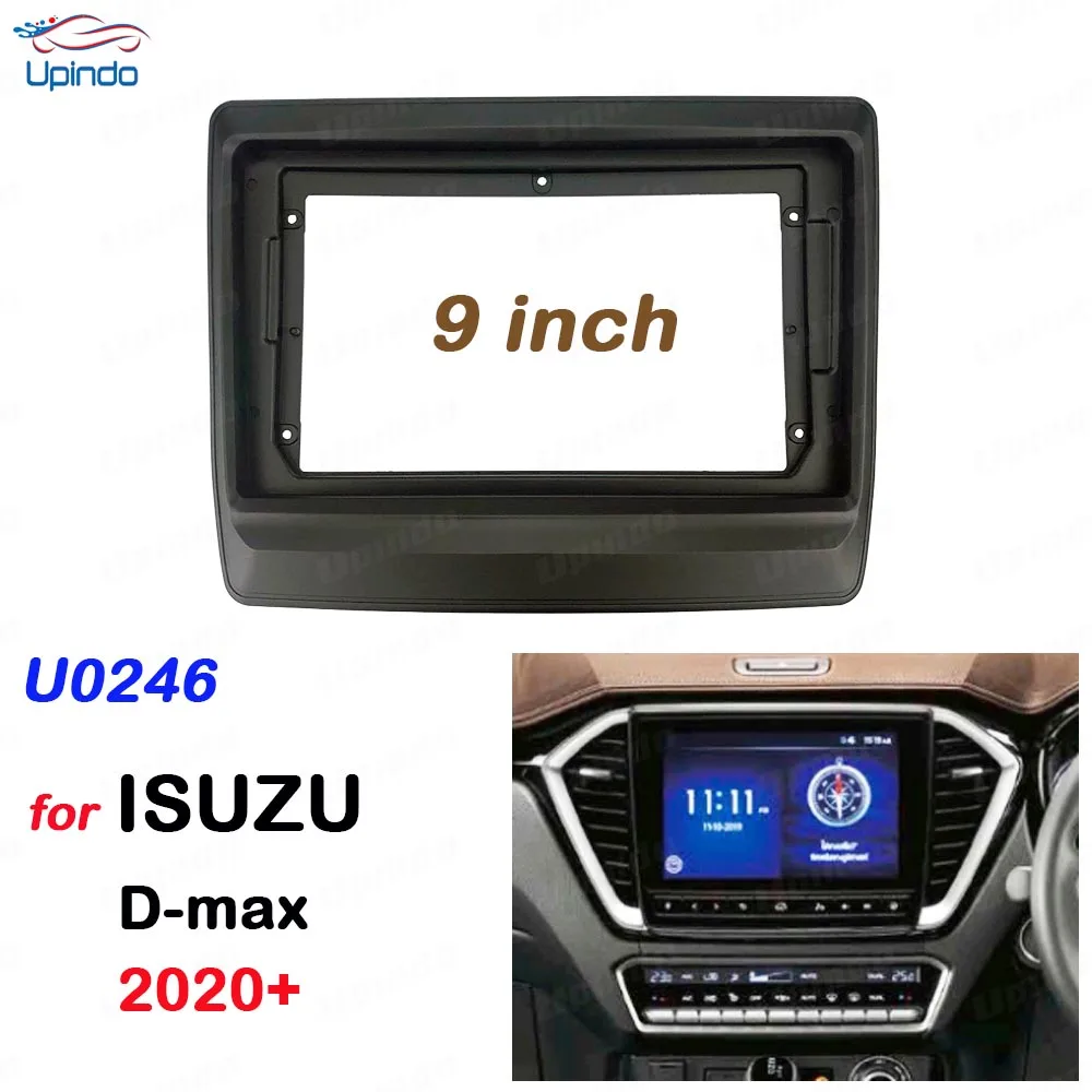 2 Din 9 дюймов Автомобильный радиоприемник Установка DVD GPS Mp5 Пластик панель Панель