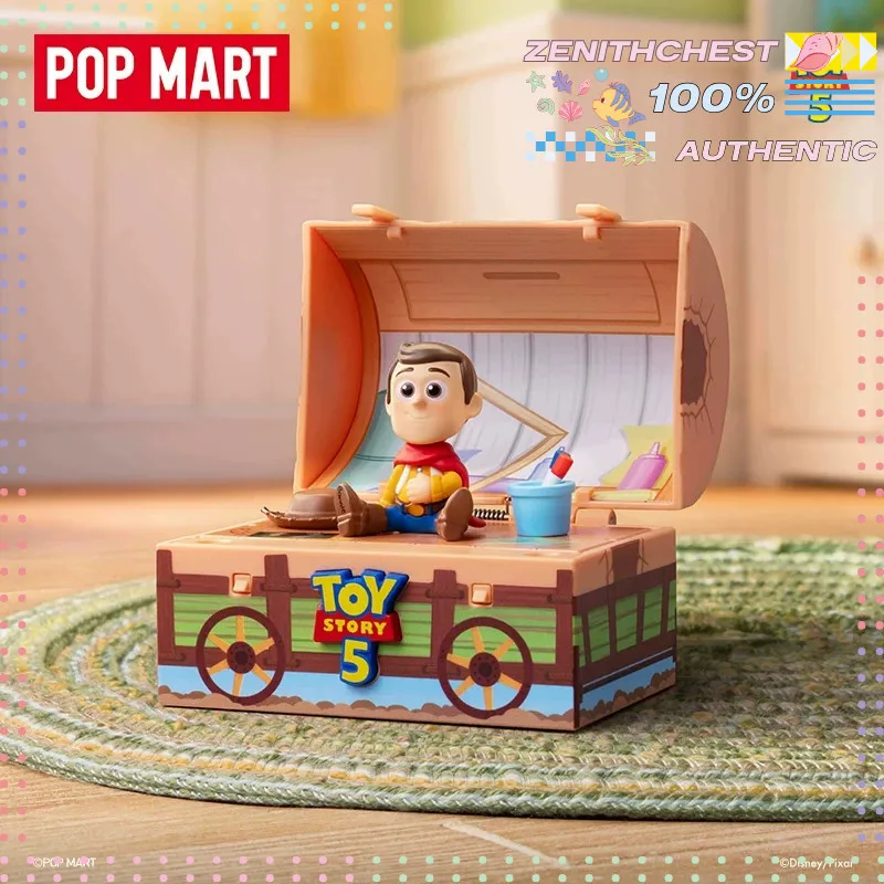 Фото Оригинальные коллекционные фигурки POP MART Disney Pixar Toy Story 5 Series Blind Box, милые настольные украшения, идеальный подарок на праздник №5