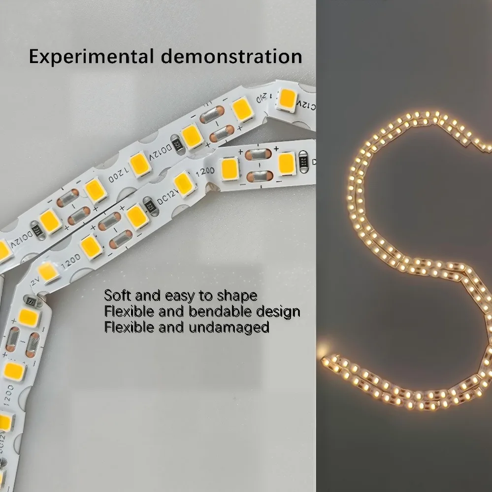 Фото Гибкая светодиодная лента S-образной формы, ширина 6 мм, 2835 SMD LED, 120 светодиодов/м, для самостоятельного изготовления неоновых вывесок и букв, 13 цветов, 1м-50м №4