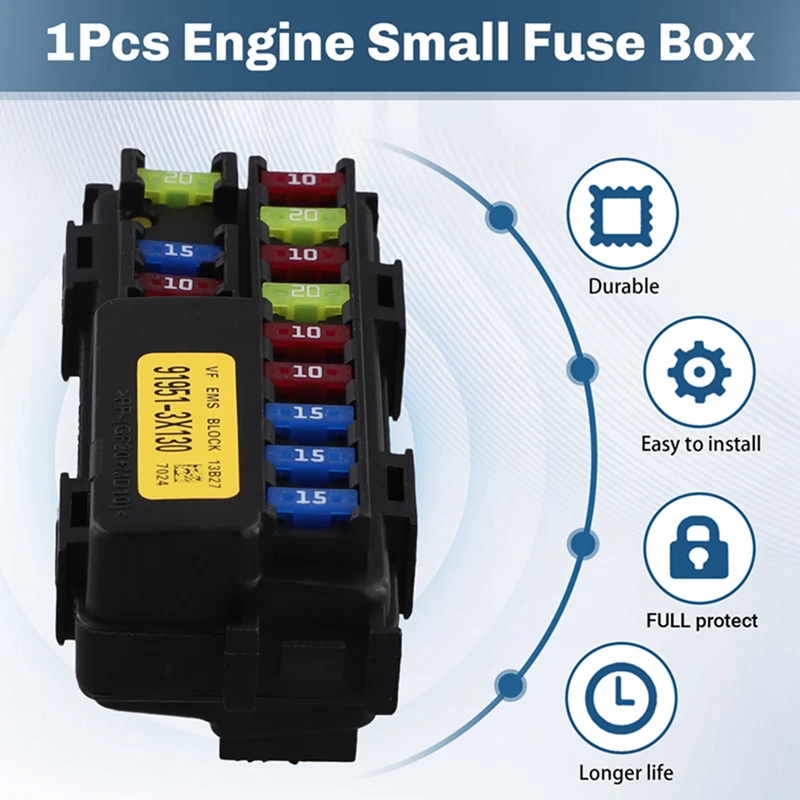 Маленький блок предохранителей двигателя для Hyundai Elantra MD 2014-2016 в сборе модуль
