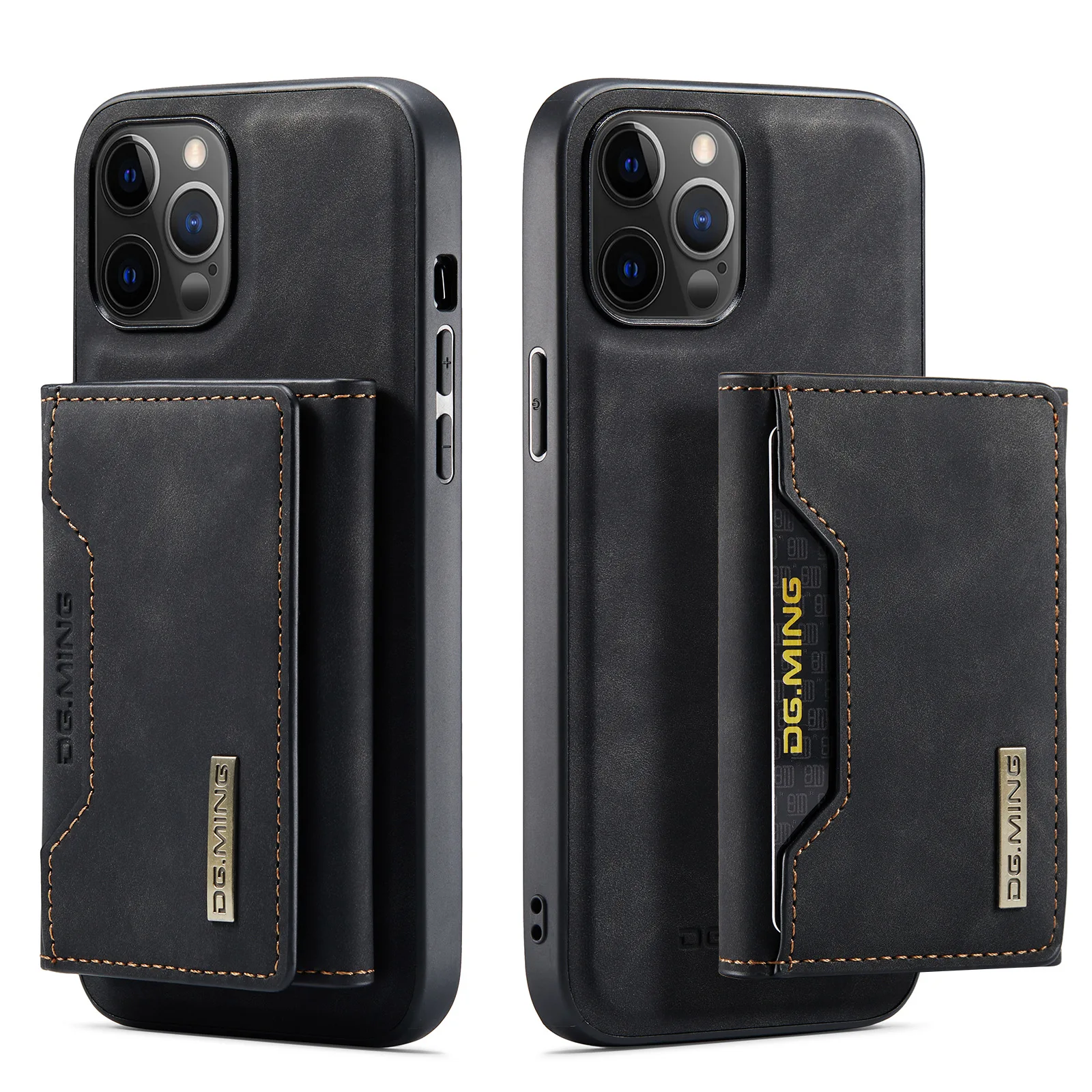 

M2 подходит для iPhone12 12 Портативная сумка для двух карт кожаный чехол для iPhone 12 Pro Max Магнитный флип-чехол