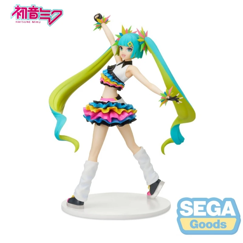 Оригинальная фигурка Sega Hatsune Miku 1/8 Diva Project Holiday Catch The Wave аниме ПВХ экшн-украшение