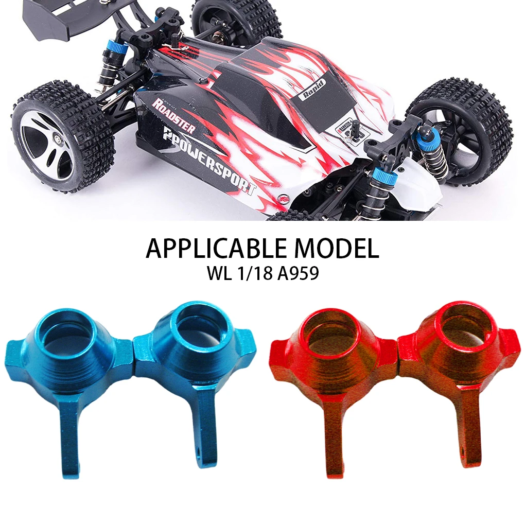 Задняя Ступица из алюминиевого сплава для Wltoys A959 A979 A969 959B 969B 979B 2 шт.