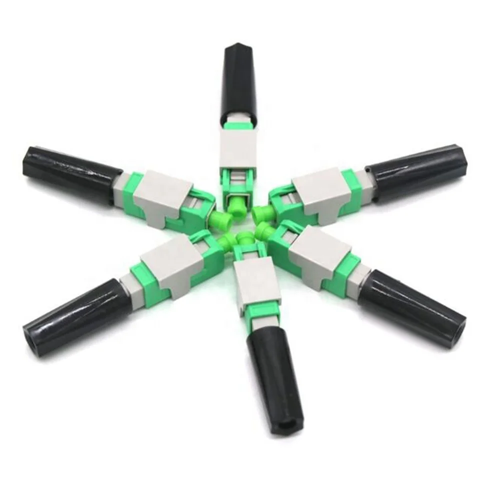 

Singlemode SC APC /SC UPC fiber optic fast installation connector 60mm 55mm 53mm 50mm
