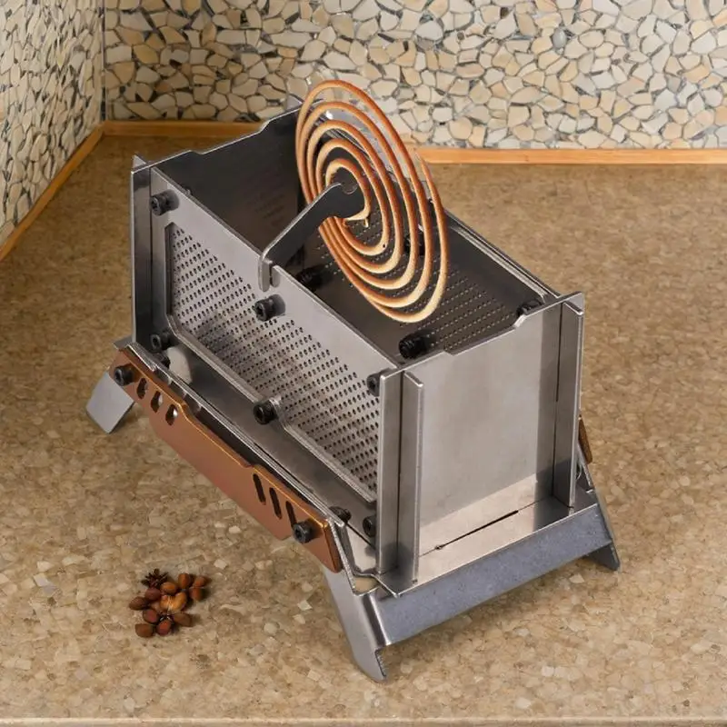 Кемпинговая печь для ароматерапии портативная маленькая курильница