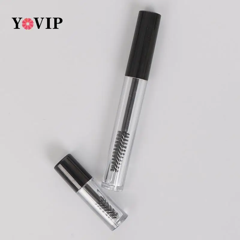 

5PCS 3mL/0.8ML Empty Mascara Tube Eyelash Cream Vial Container Cap Liquid Bottle
