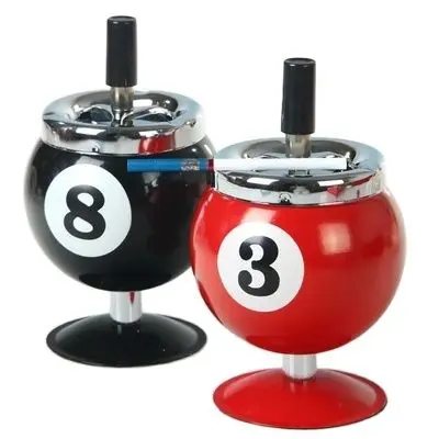 

Stylish personality ashtray, large creative windproof ashtray, bar, KTV billiards, living room ashtray, free shipping