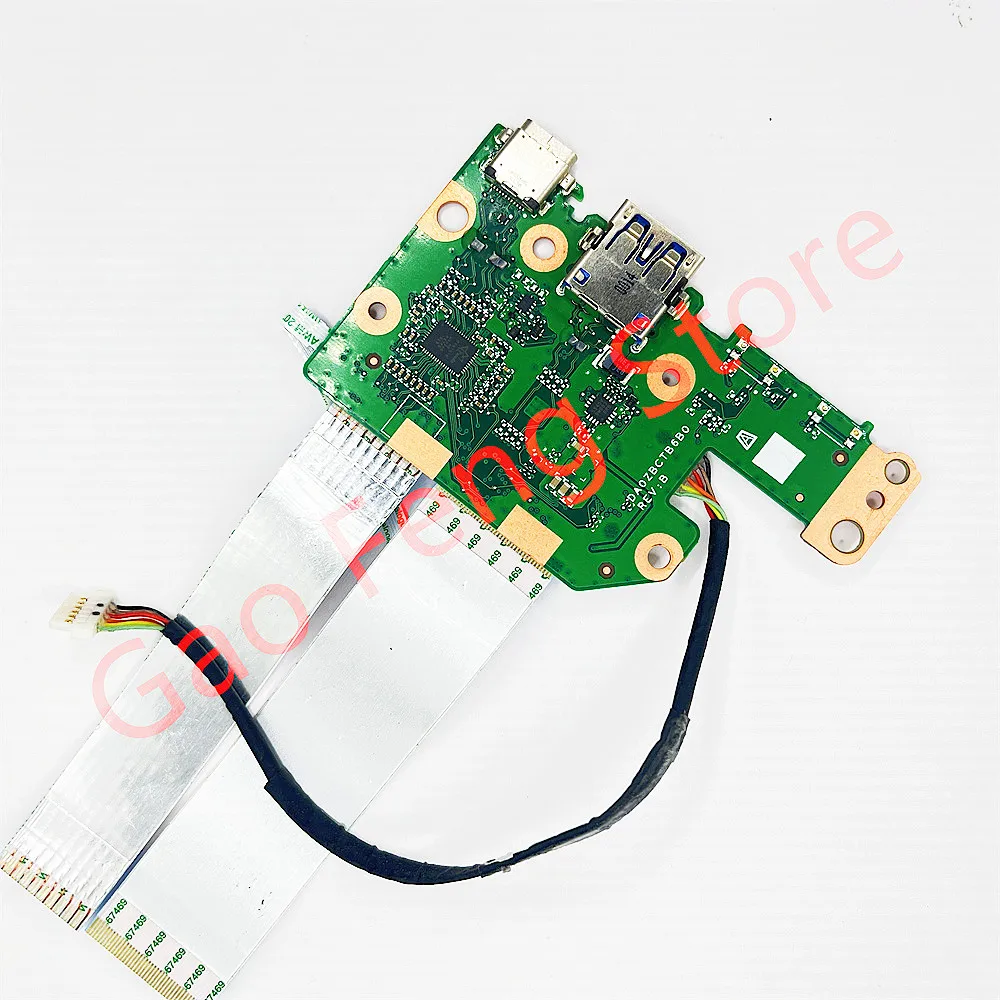 Оригинал для Acer Chromebook C933 C933T CB314-1H CB314-1HT, кнопка переключения USB, плата с кабелем 55.HKDN7.001 DA0ZBCTB6B0
