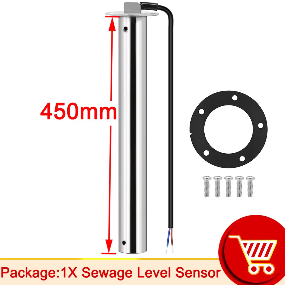 

1 шт. 100–550 мм датчик уровня сточных вод для 0-190 Ом, датчик уровня сточных вод HTG, автомобильные аксессуары для лодок, поплавок для топлива по индивидуальному заказу