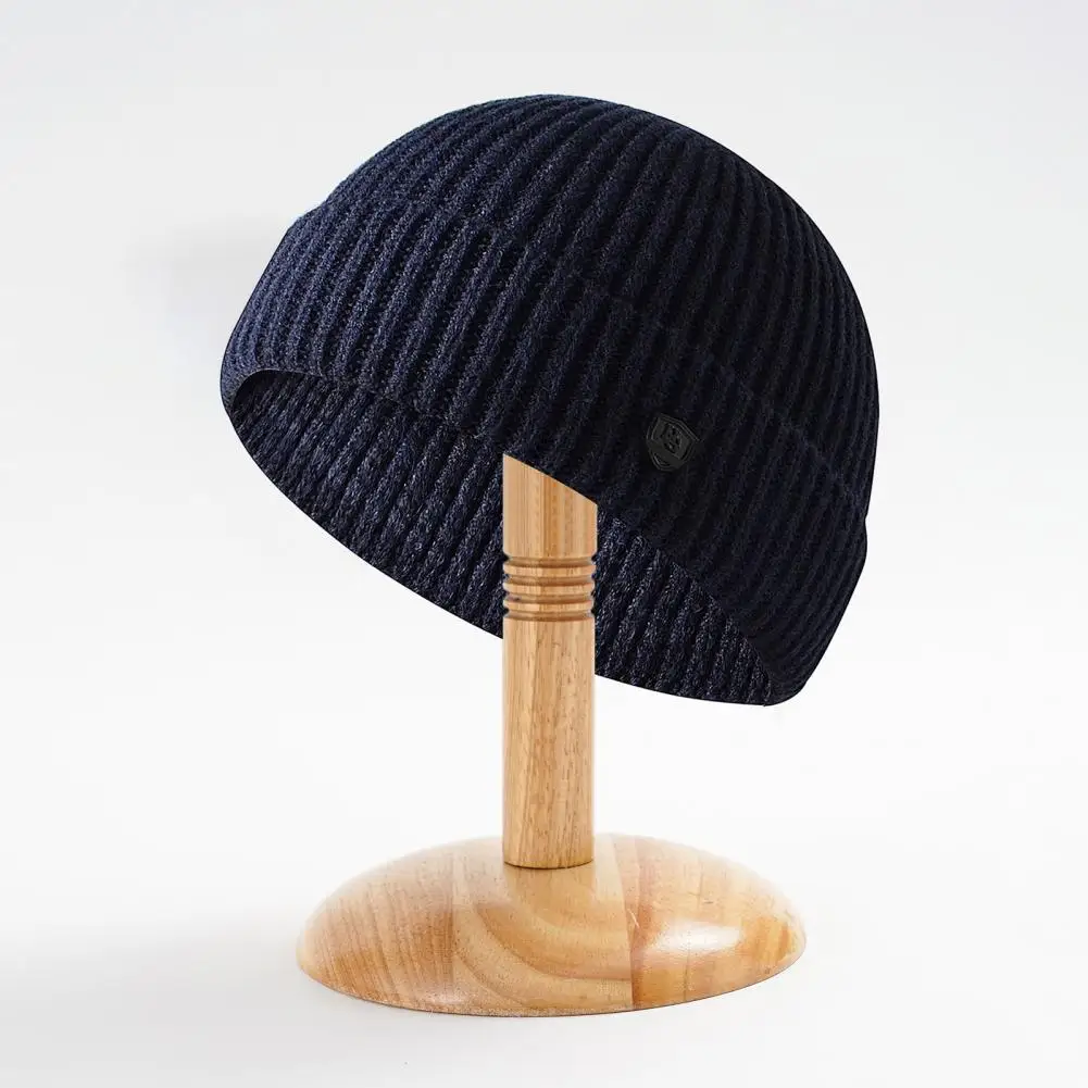 

Мягкая шерстяная вязаная шапка для улицы зимняя вязаная женская теплая ветрозащитная стильная шапка для пеших прогулок и велоспорта уютная вязаная