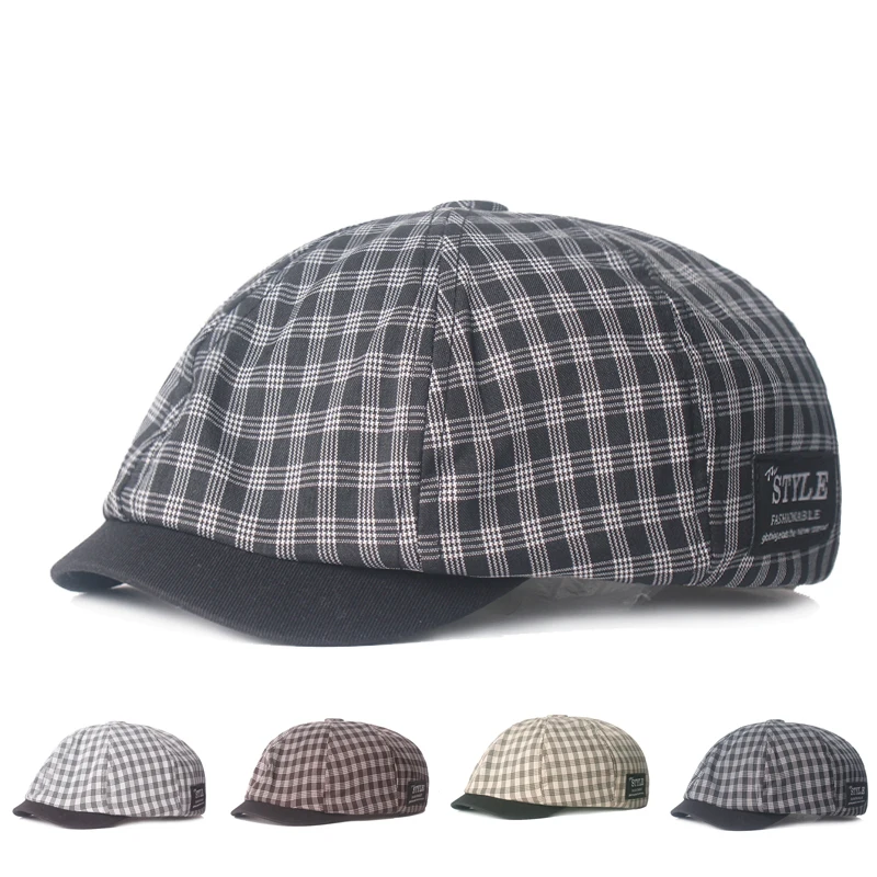 2022 New Men's Casual Newsboy hat Autumn Winter Retro Painter Beret hat Gatsby Cap Women Fashion Octagonal Cap Tour cap