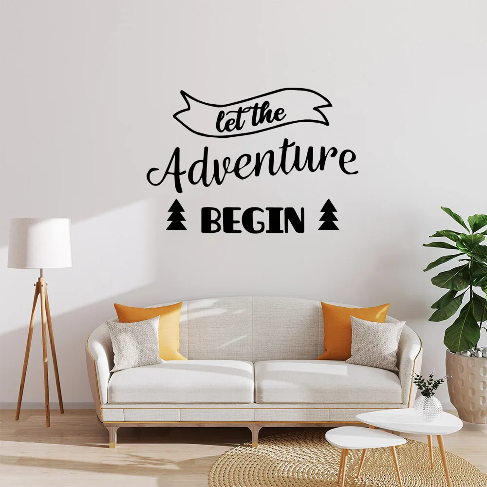 Самоклеящаяся виниловая наклейка на стену для гладких поверхностей