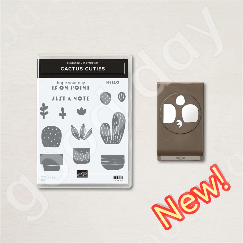 

Cactus Metal Cutting Dies and Clear Silicone Stamps Scrapbooking Paper Knife Mould Blade Punch Steencils Embossing Arrival New