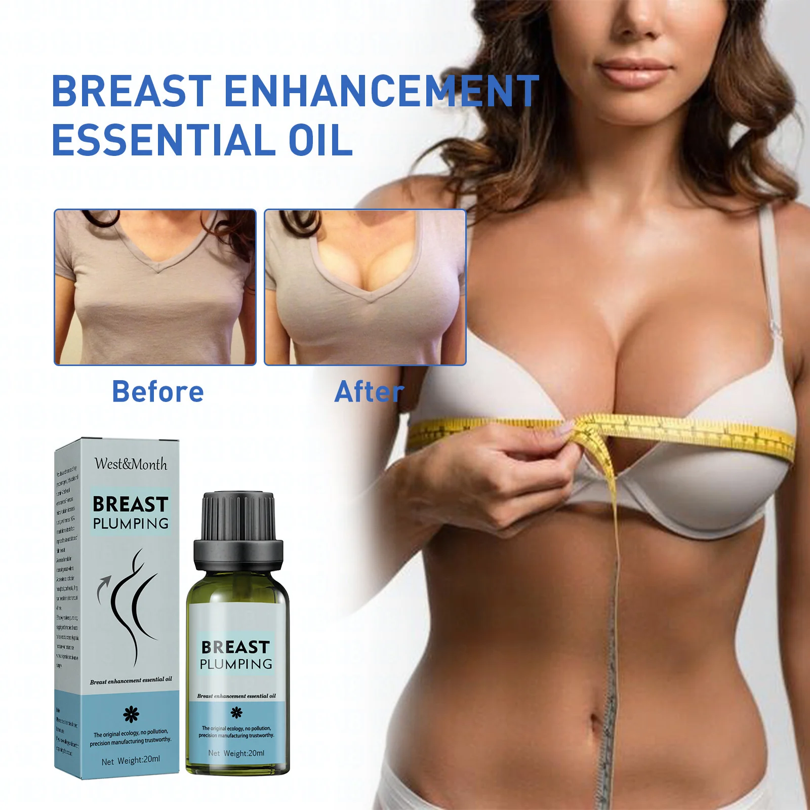 

Breast​ Enlargement Herbal After Give Birth Lifting Cream Firm And Tightness Excersize H Cup Quick Result Boobs growth