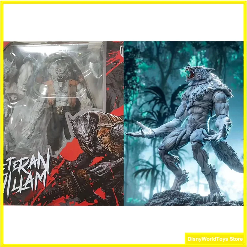 100% оригинал FuRay Planet 1/12 MU-FP002W Wilderness Butcher White Werewolf Veteran William полный набор в наличии