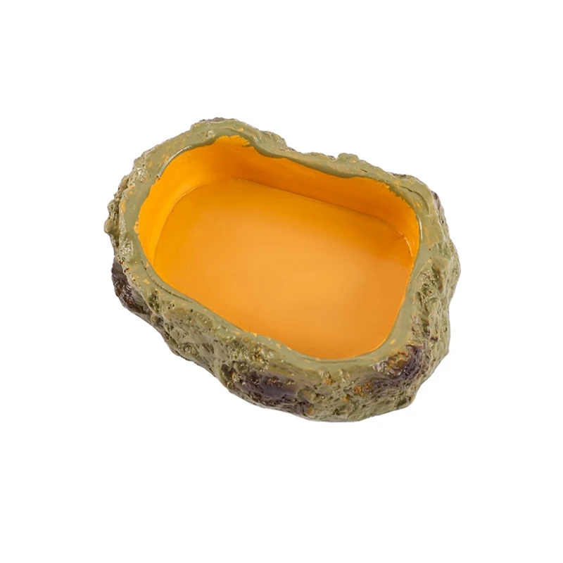 Цельные миски для кормления рептилий террариумная тарелка кормушка как показано