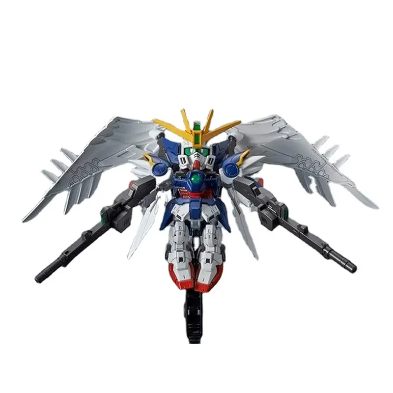 Фигурки героев аниме BANDAI GUNDAM SDCS WING Gundam ZERO EW ПВХ фигурки роботов для сборки