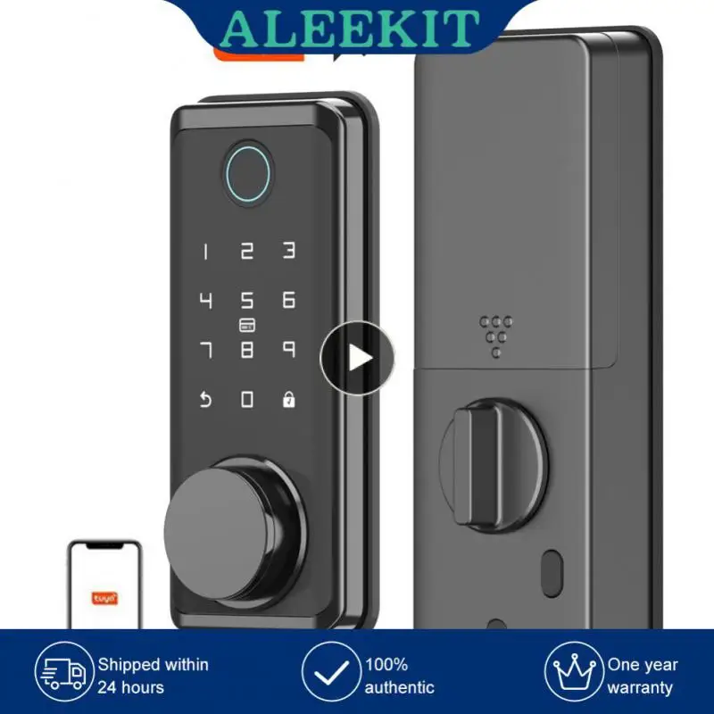 

Compatible Smart Door Lock Keyless Fingerprint Lock Mobile Unlock Tuya Password Lock Smart Home App Control