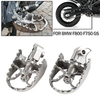 for bmw f850gs f750gs f800gs adventure f700gs f650gs 2008 2021 motorcycle stainless steel foot pegs footrest footpegs foot rest