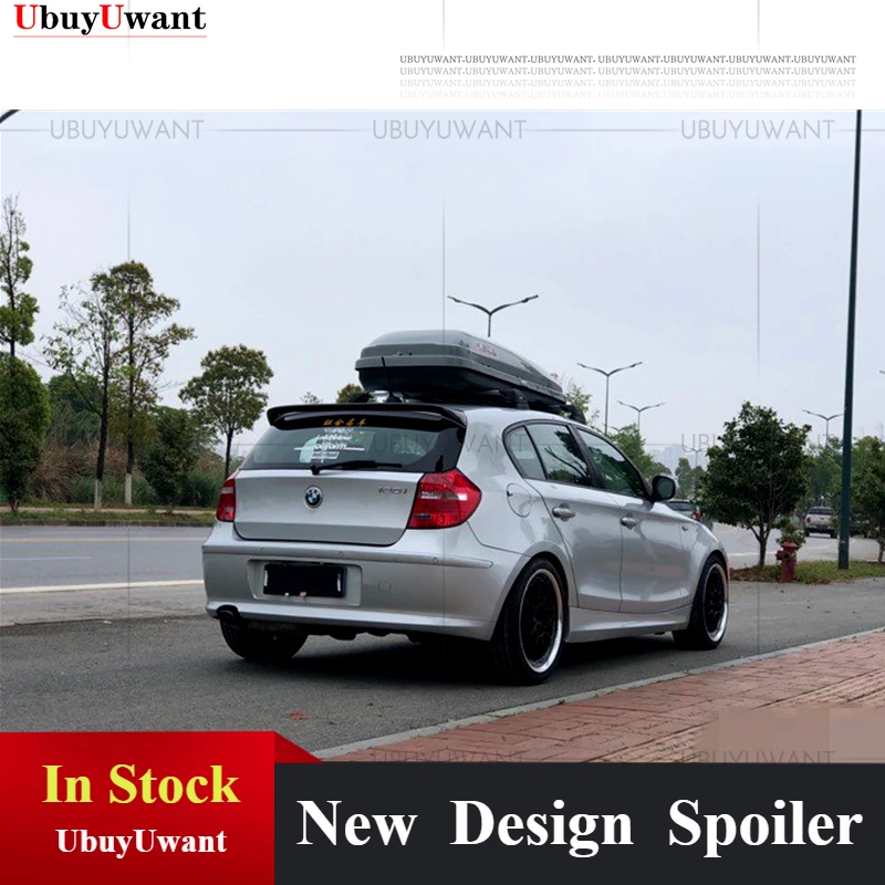 

For BMW 1 Series E81 E87 116i 118i 120i 125i 130i135i 2004-2011 Carbon Fiber Spoiler Body Kit Roof Spoiler Car Accessories
