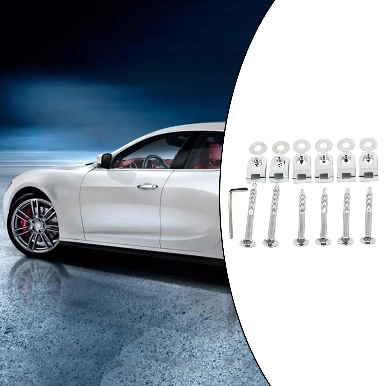 

1 Set Bed Mounting Nut Hardware suitable for 924-310 Car Parts