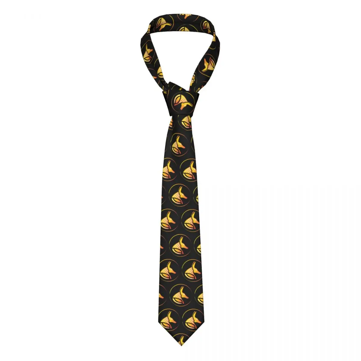 

Anubis Classic Tie Ancient Egypt Egyptian Ties Daily Wear Cravat Street Necktie Narrow.8cm Wide