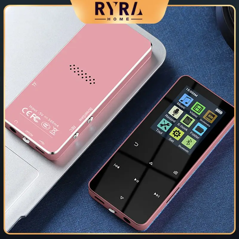 

E-book Mp3 Music Player Built-in Speaker Mp3 Color Touch Screen Music Player Pedometer Metal Touch Mp4 1.8 Inch