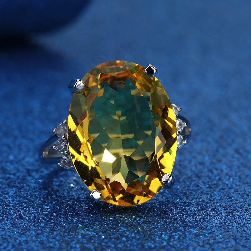 Кольцо винтажное женское из 925 серебра с открытые кольца на палец циркония для