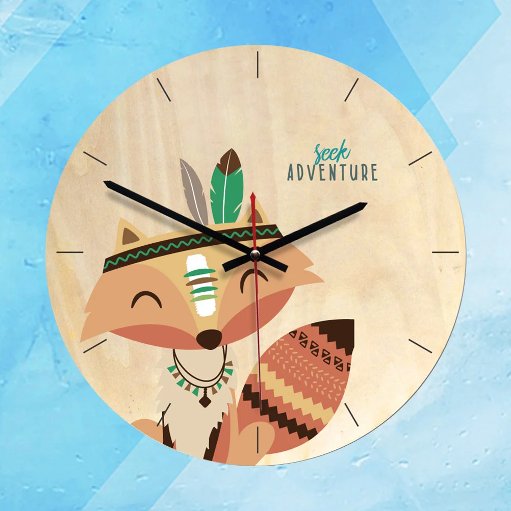

Nordic Style Circle Clock Round Clock for Decorating Home Bedroom Living Room