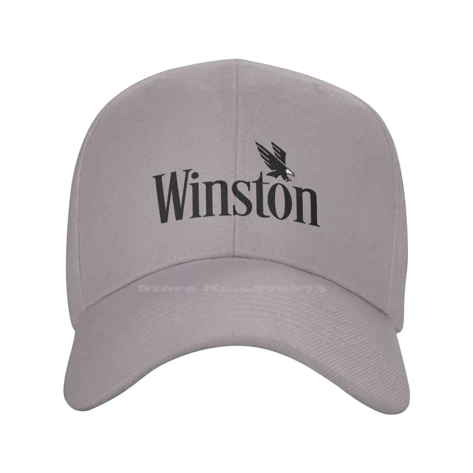 

Winston logo Fashion quality Denim cap Knitted hat Baseball cap