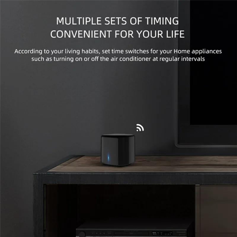 Фото B03B-для Broadlink RM4C Mini Универсальный пульт дистанционного управления Smart Wi-Fi ИК-пульт дистанционного управления голосовым управлением от Alexa Google Home №1