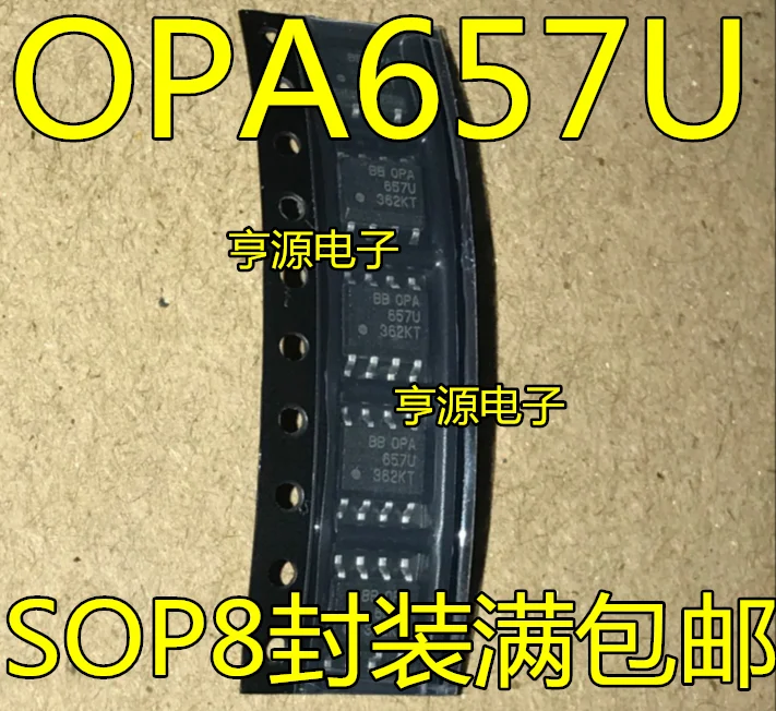 

Free shipping OPA657U OPA657 SOP8 10PCS