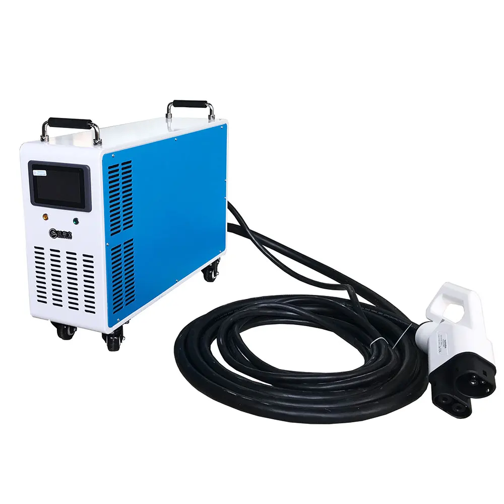 China manufacturers CCS portable 380V 3 phase smart evse fast intelligent 30kw dc ev car electric vehicle charger