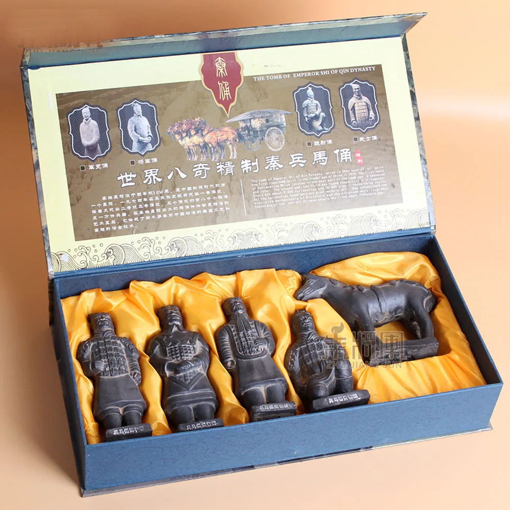 

Керамические статуэтки Терракотовых воинов императора Цинь