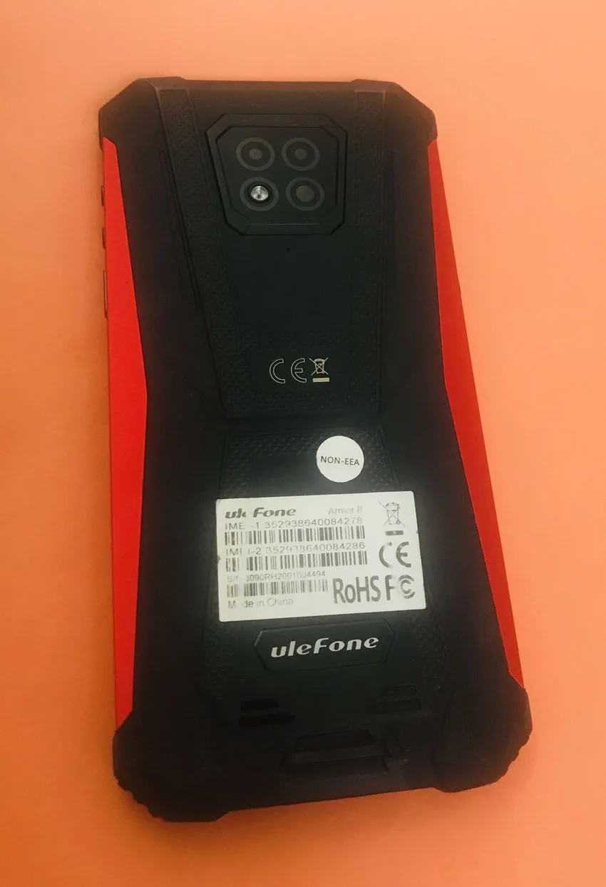 Фото Оригинальный задний чехол + микрофон для Ulefone Armor 8 Helio P60 Octa Core, бесплатная доставка №1