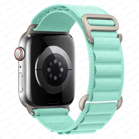Para tiras do relógio Apple 45mm 46mm 49mm 42mm Iwatch Band 44mm 41mm 40mm Série de correia de nylon 41mm 41m