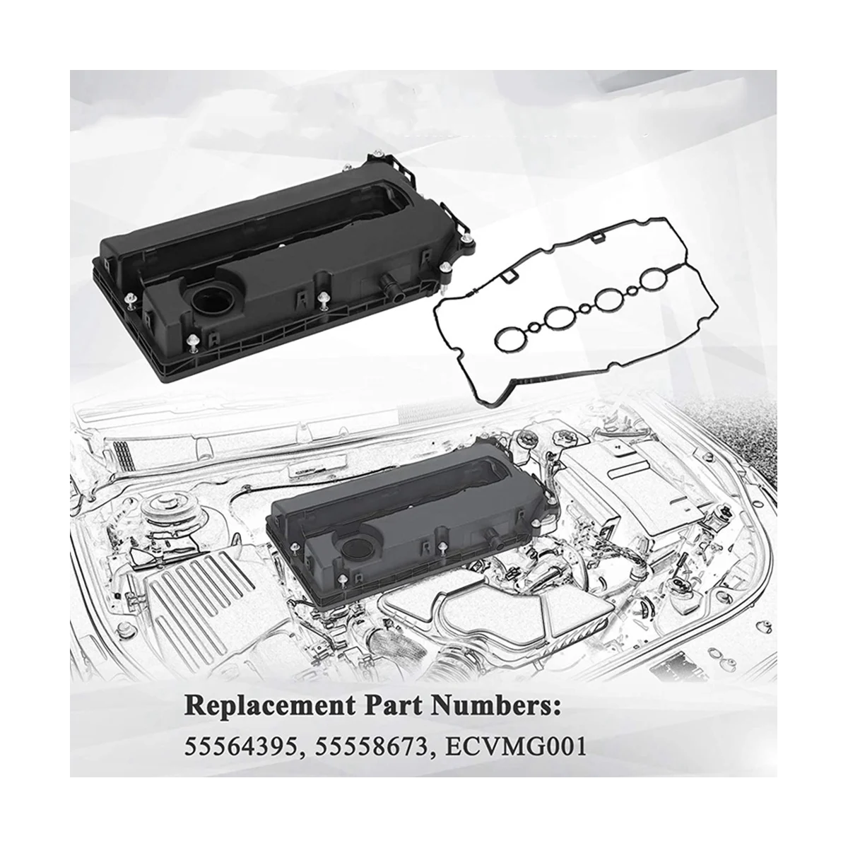 Крышка распредвала клапана качания двигателя с прокладкой для Cruze Sonic Aveo 1.6L 1.8L
