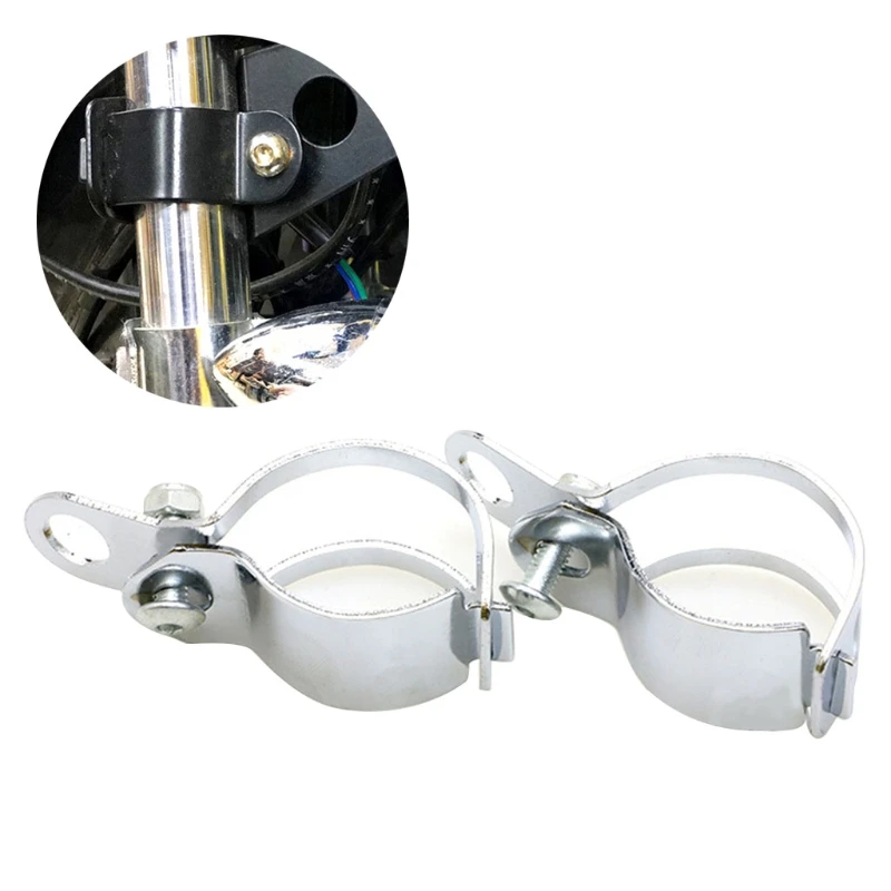 

Universal Motorcycle Turn Signal Light Holder Metal Relocation Mount Lamp Mount Bracket For Motorbike Front Fork