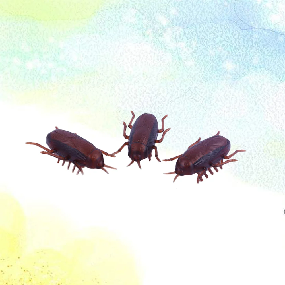 

Insects Prankfake Props Joke Realistic Trick Bugs Gag Kids Horrifying Animal Cockroaches Partycockroach