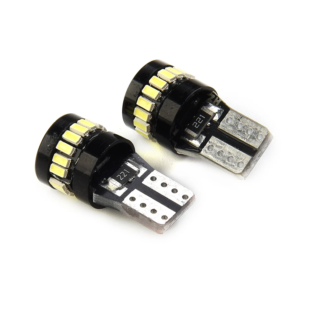 

1 пара, автомобильные светодиодсветодиодный лампы T10 501 194 W5W SMD 24