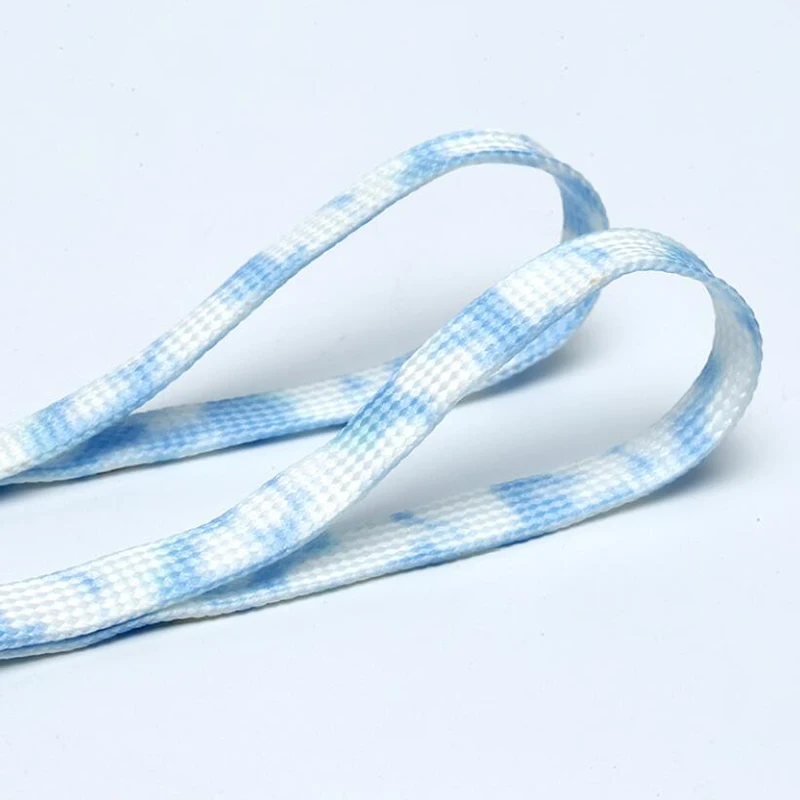 Flat Shoelaces Rainbow Color Shoe Laces Casual Canvas Shoes Colorful Shoelace Print Gradient Suitable For All Unisex 1 Pair