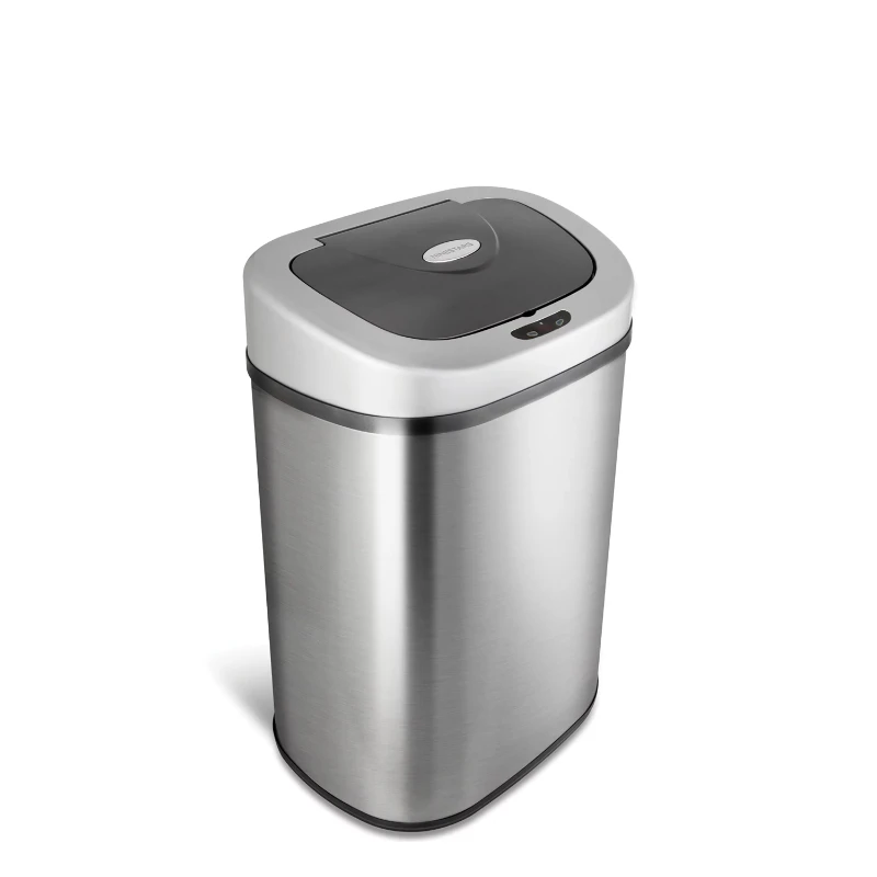 

Gallon Trash Can, Motion Sensor Touchless Kitchen Trash Can, Stainless Steel