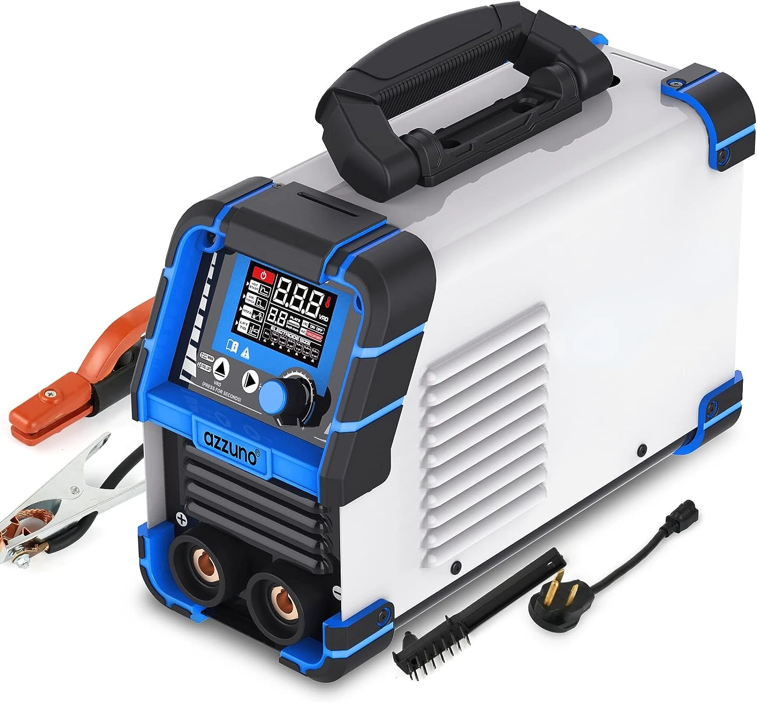 

Stick Welder 110/220V MMA Welder 160A ARC Welding Machine LCD Screen IGBT Inverter Built-in Hot Start ARC Force Portable MMA Wel