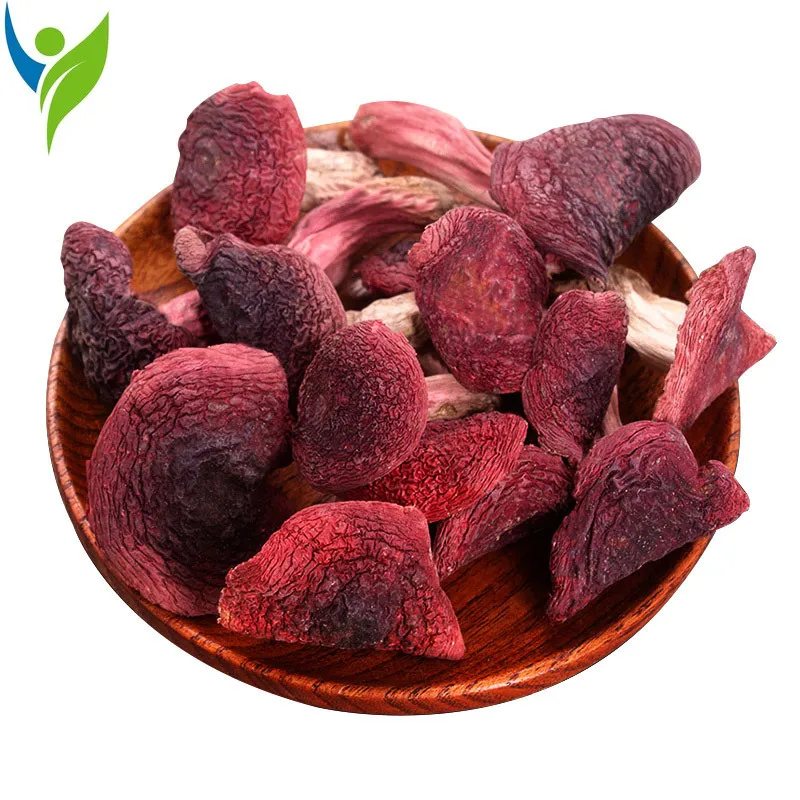 

Dried Wild Russula Vinosa Lindblad/Wild Vinous Russula/Red Mushrooms