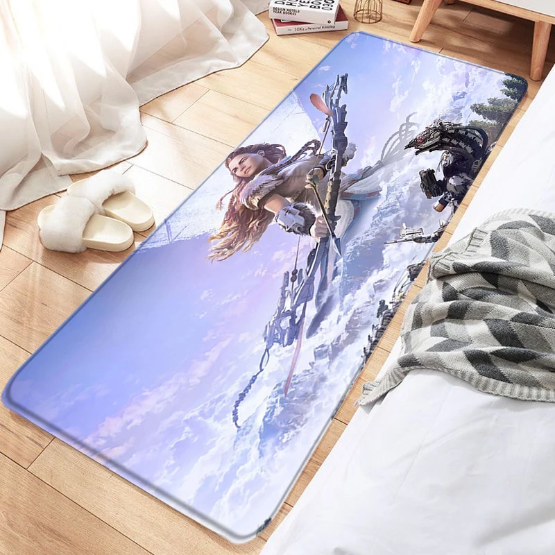 

Living Room Carpet Horizon Zero Dawn Floor Mat Doormats Pet Rug Bathroom Mat Kitchen Hallway Foot Rugs Home Decor Gaming Gift