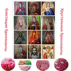 Алмазная 5D Вышивка Икона, круглая вышивка крестиком 5D, 2022