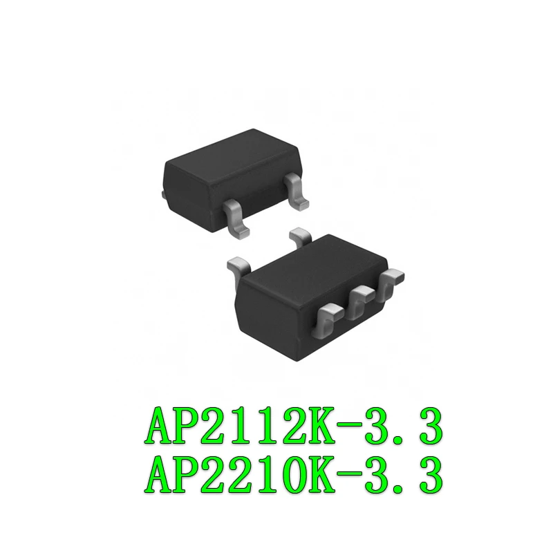 10 шт. Φ 3,3 V 0.6A SOT25 2112 AP2112 AP2113K Φ AP2210K