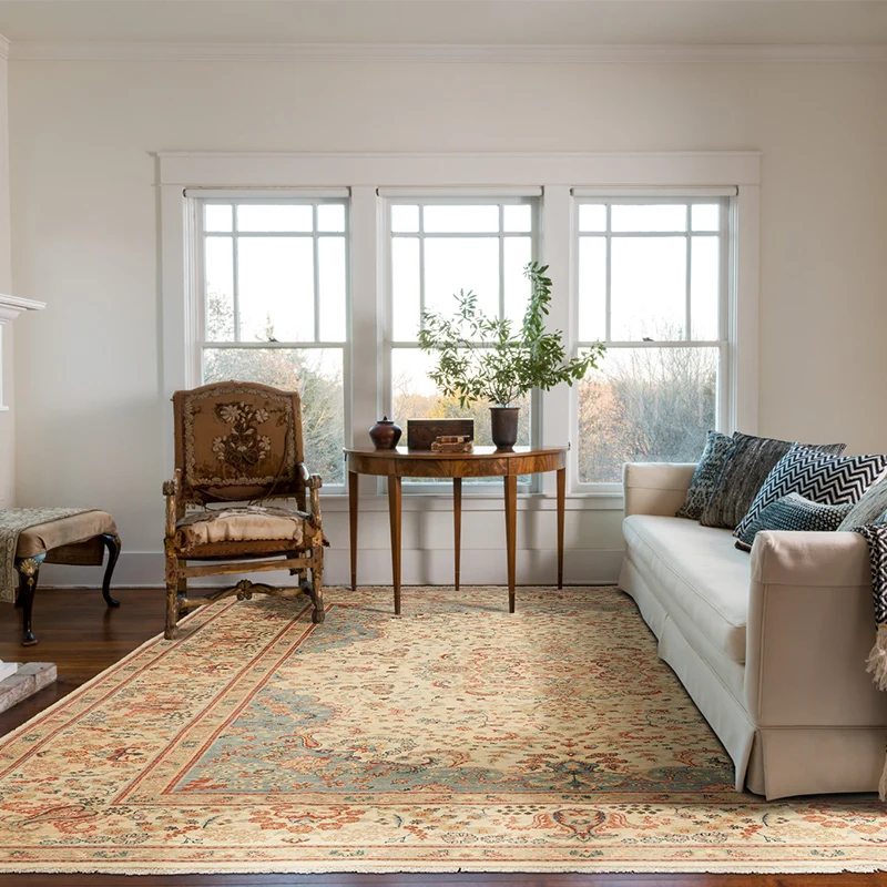 

Традиционные ковры с узором для гостиной, турецкие коврики, декоративные коврики для коридора/спальни, моющиеся коврики для большой площади